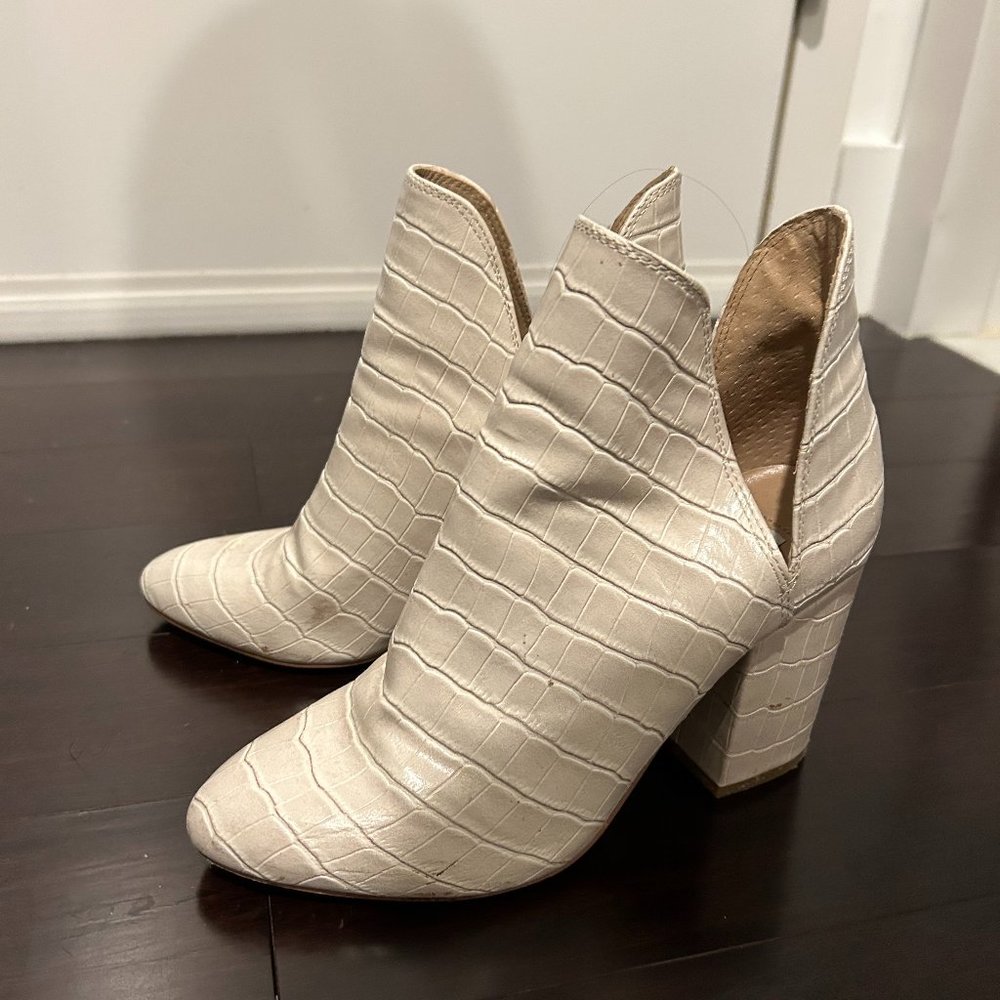 Steve Madden Croc Ankle Boots